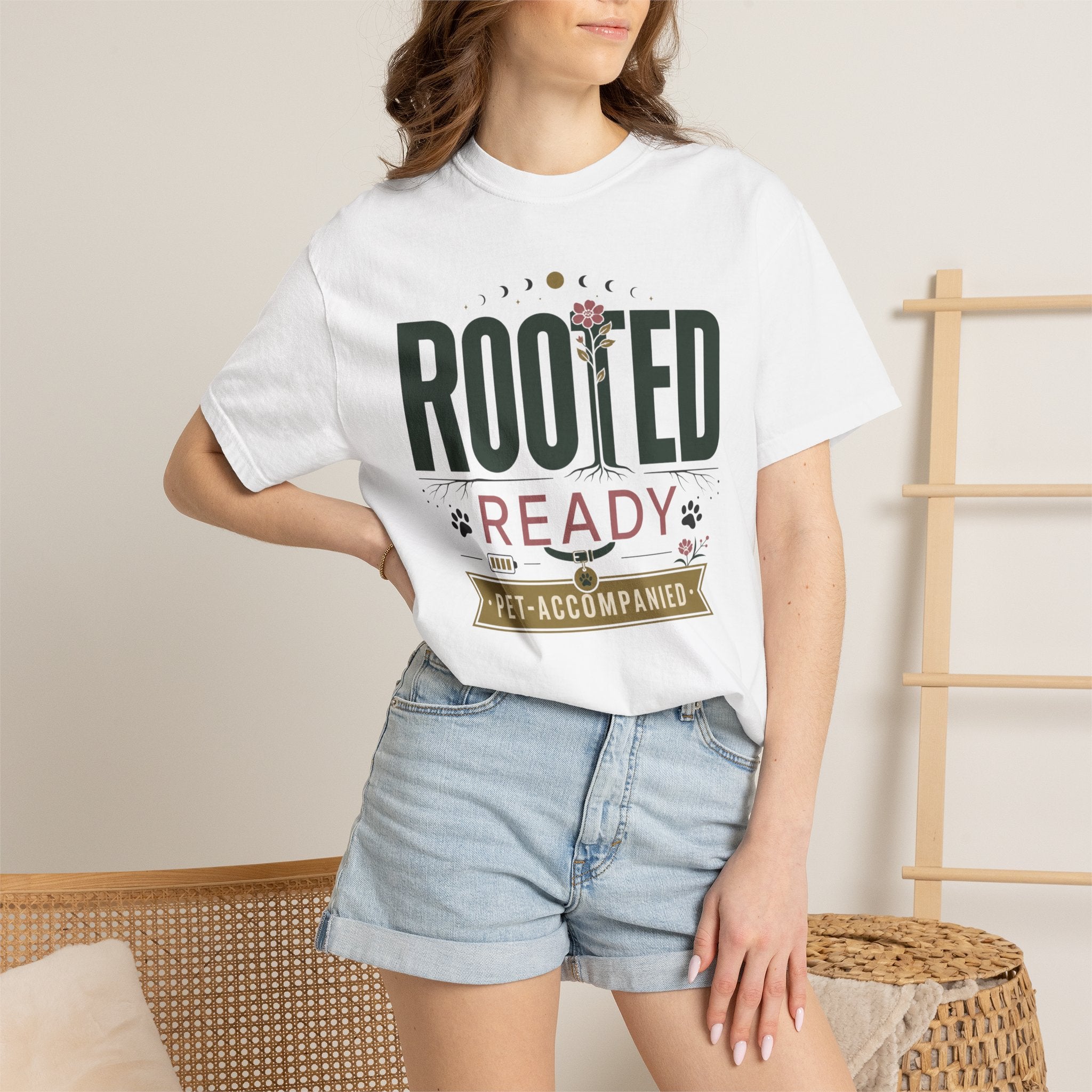 Rooted Ready Pet Accompanied - T-Shirt