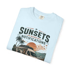 Sunsets Over Notifications - T-Shirt