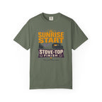 Sunrise Start Stove Top Finish - T-Shirt