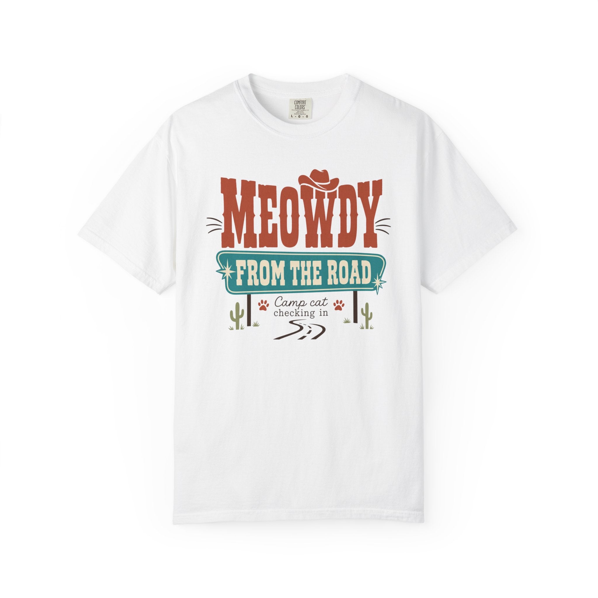 Meowdy From The Road - T-Shirt