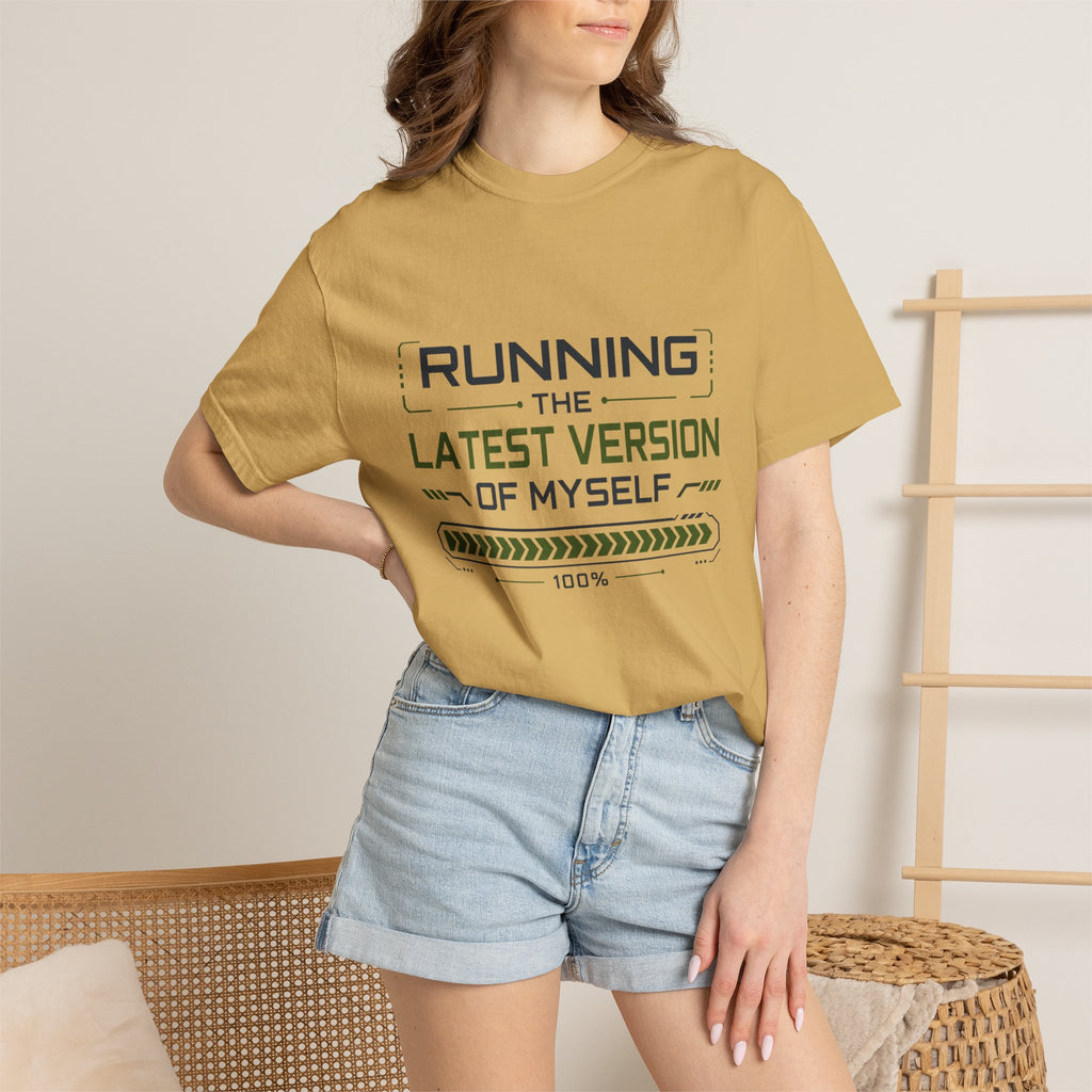 Running The Latest Version Of MySelf - T-Shirt