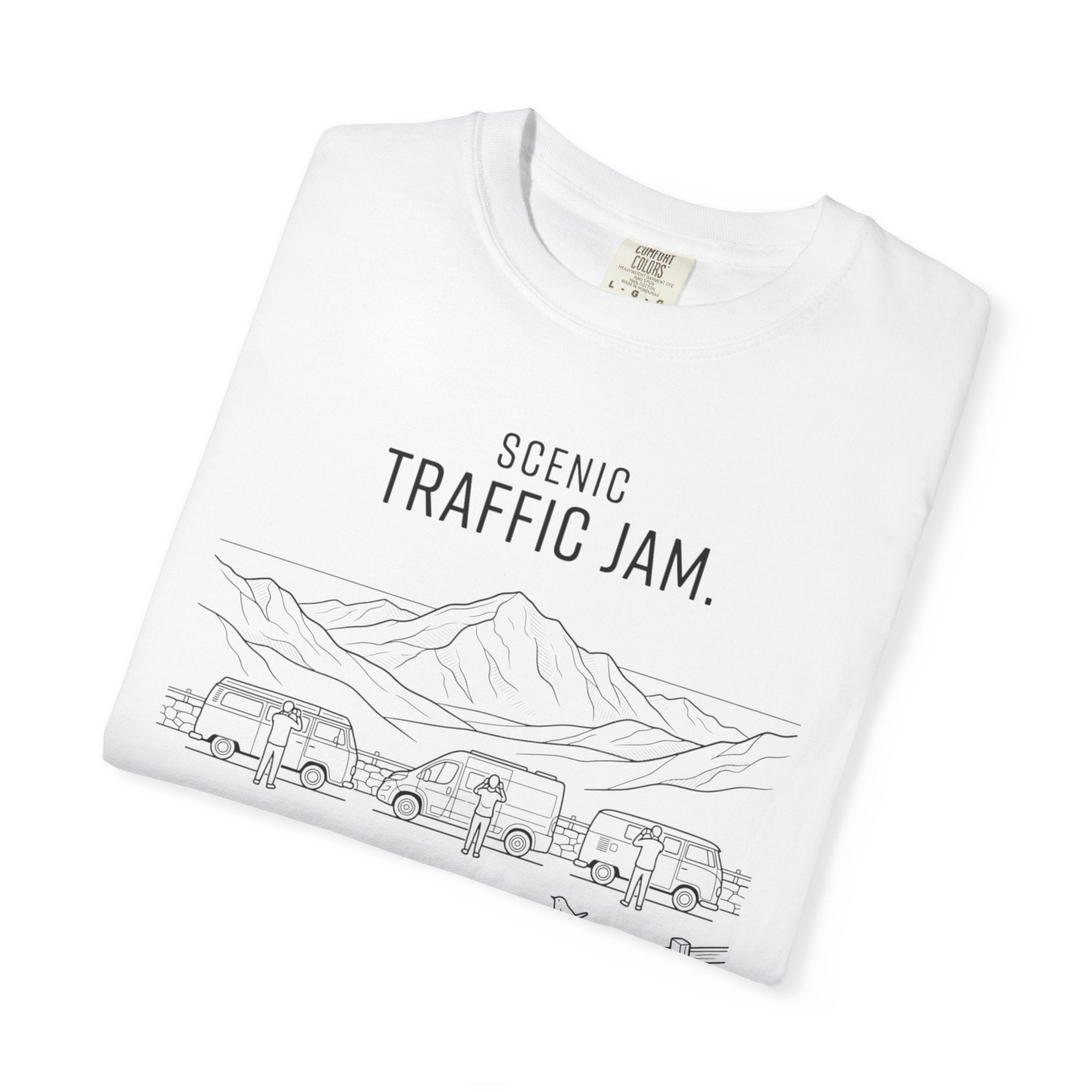 Sunset Traffic Jam No One Complained - T-Shirt