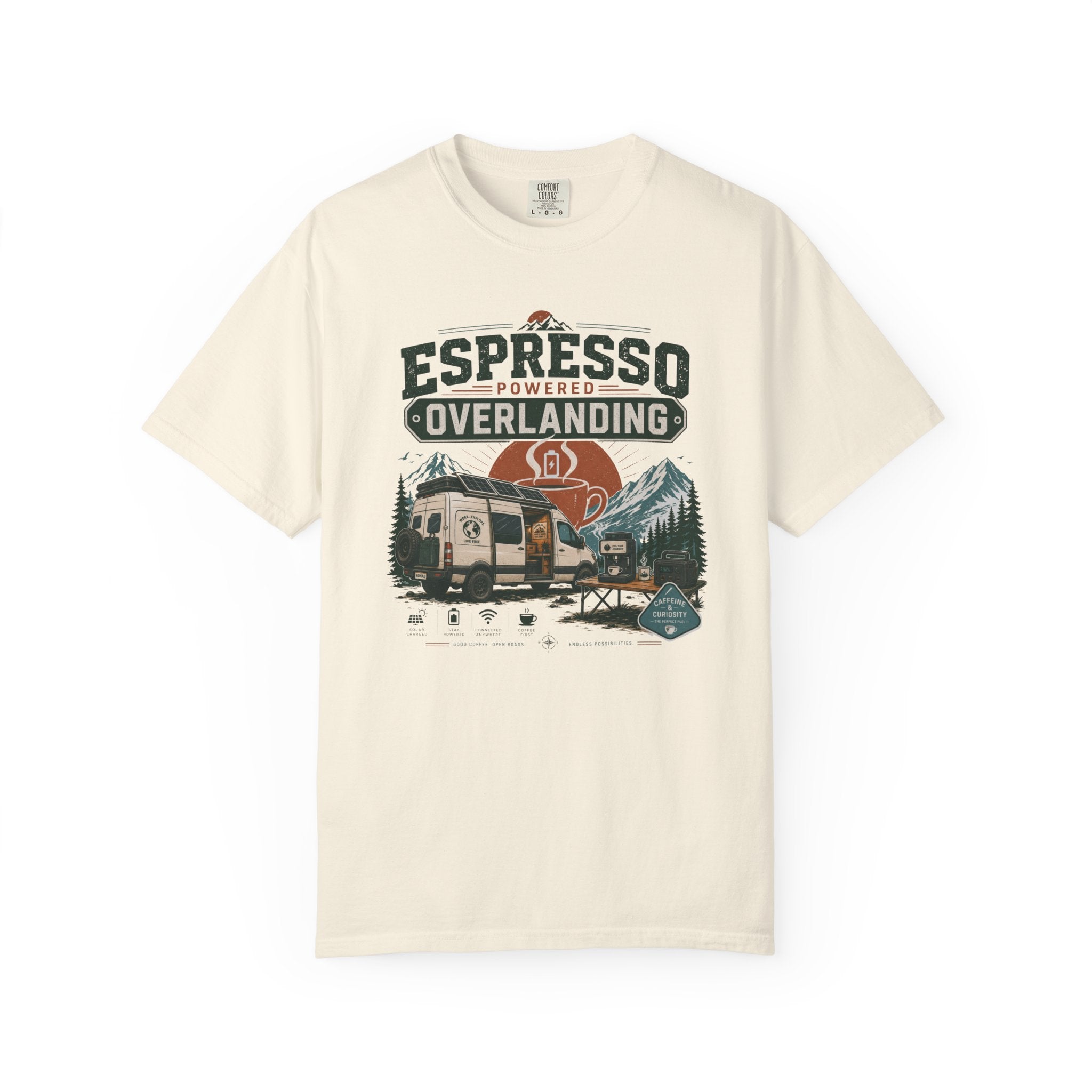 Espresso Powered Overlanding - T-Shirt