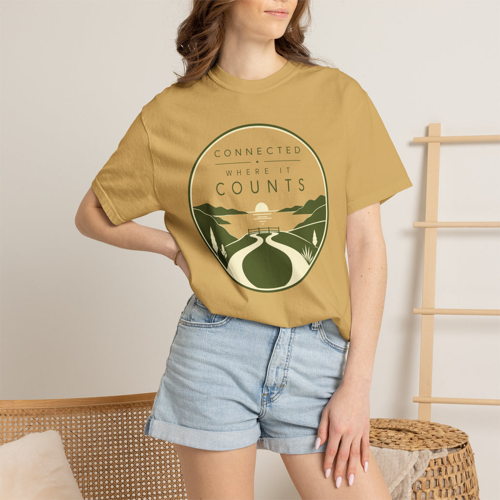 Connected Where It Counts - T-Shirt