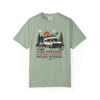 Slow Mornings Strong Coffee Weak Signal - T-Shirt