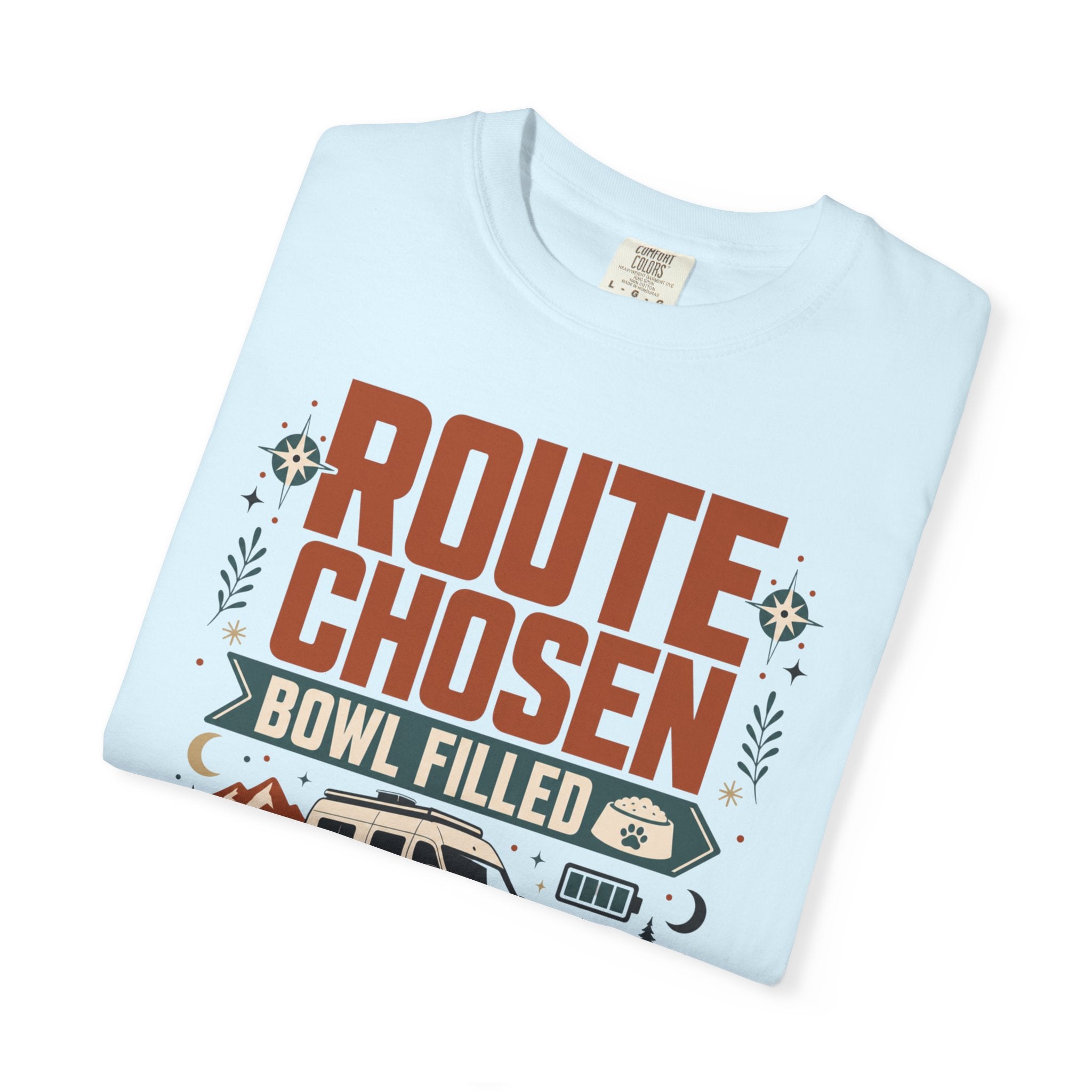 Route Chosen Bowl Filled Doubt Muted - T-Shirt