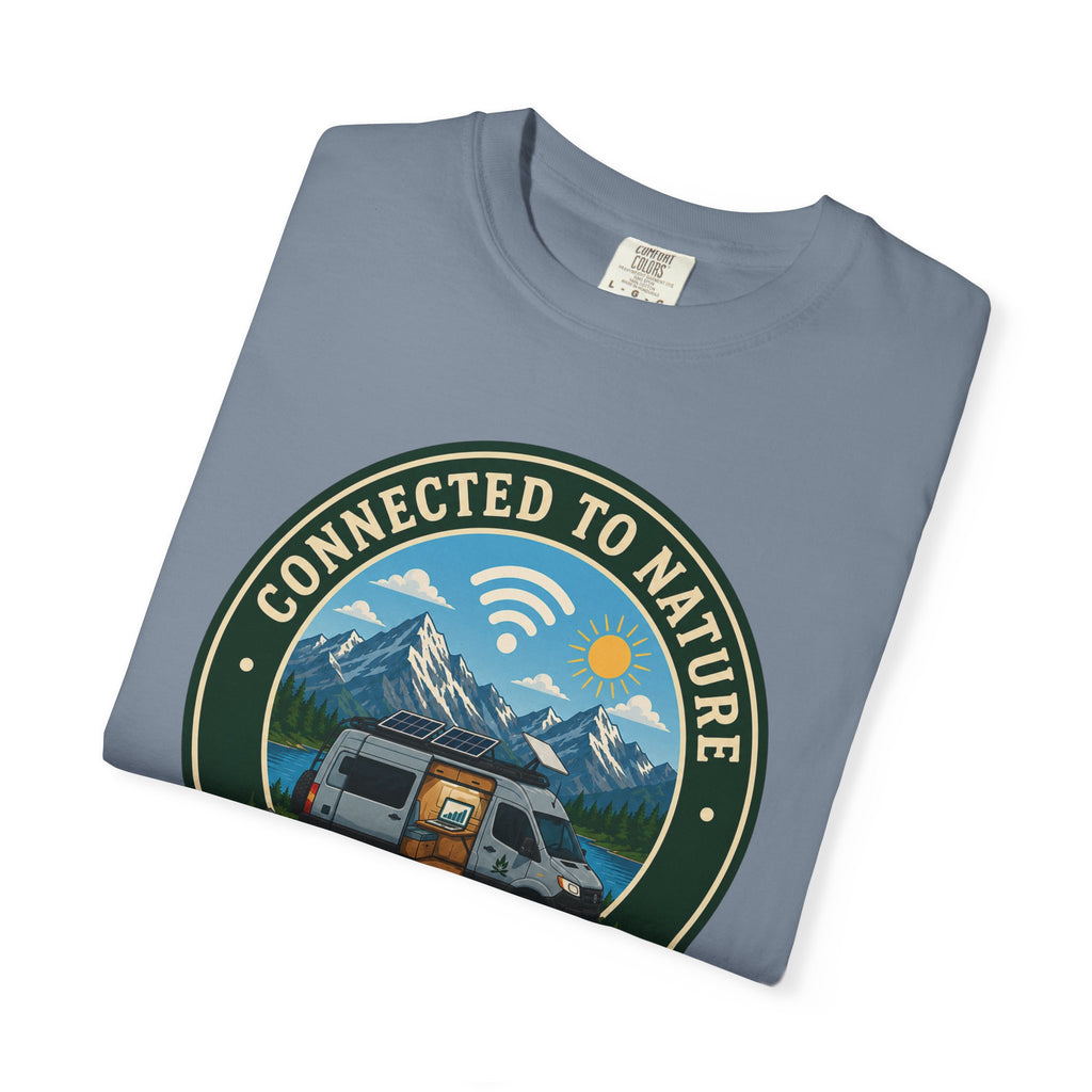Connected To Nature Disconnected From Meetings - T-Shirt