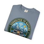 Connected To Nature Disconnected From Meetings - T-Shirt