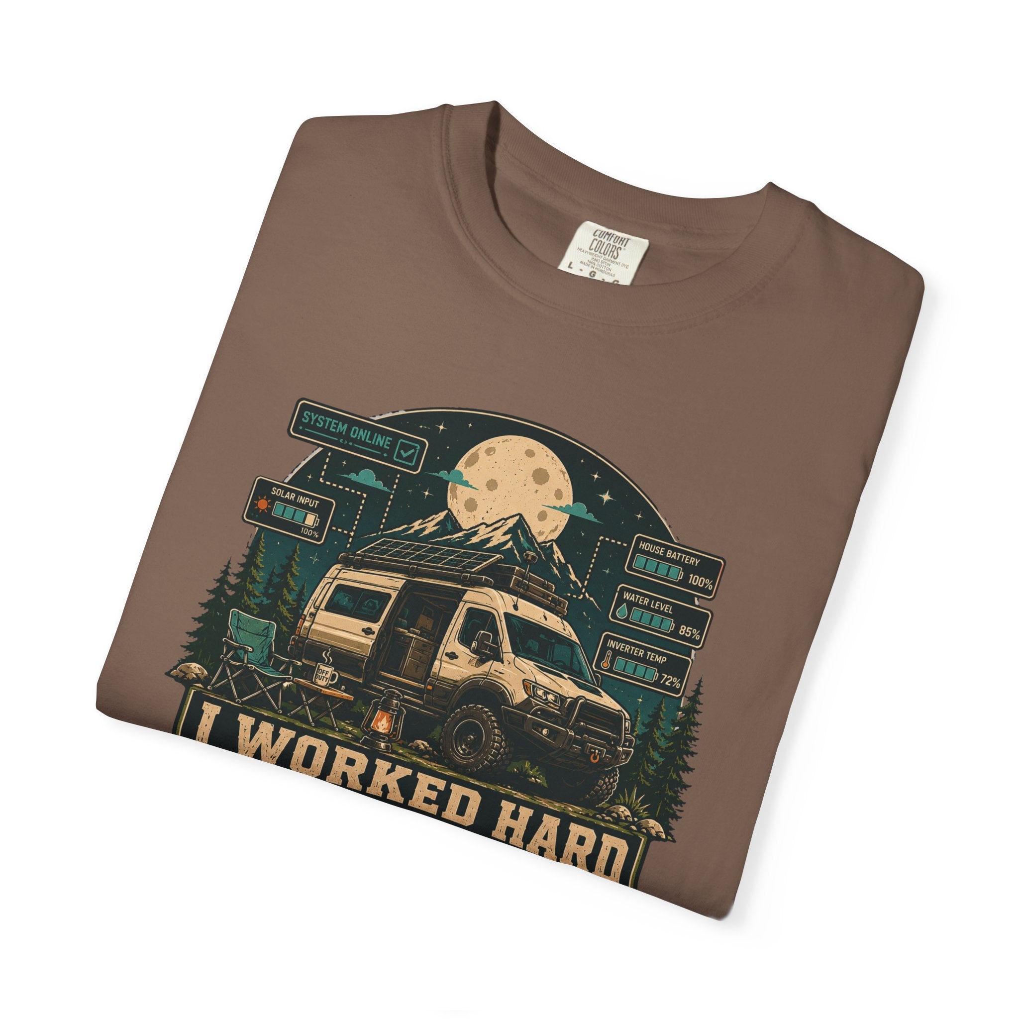 I work hard so my campervan can have a better life - T-Shirt
