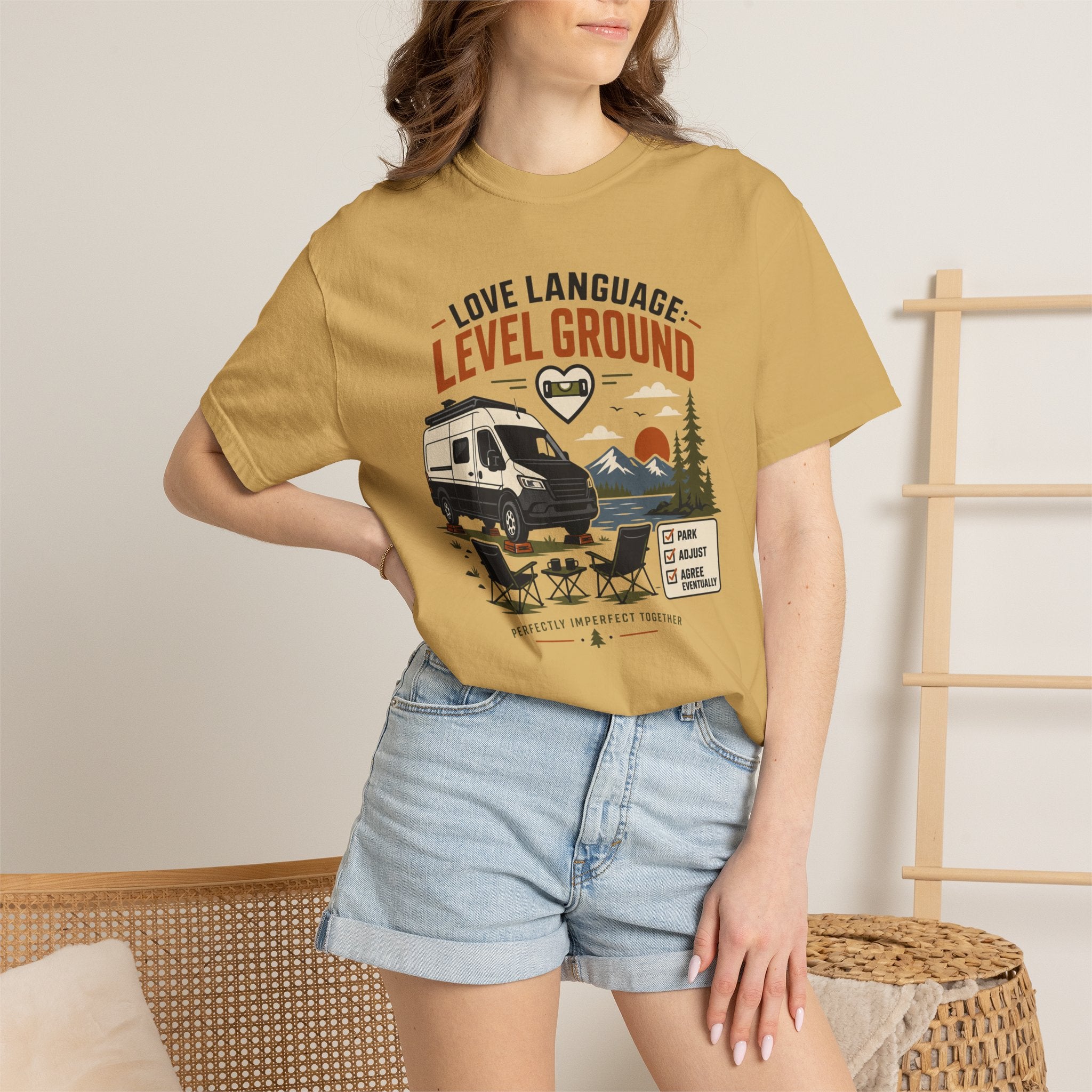 Love Language Level Ground - T-Shirt