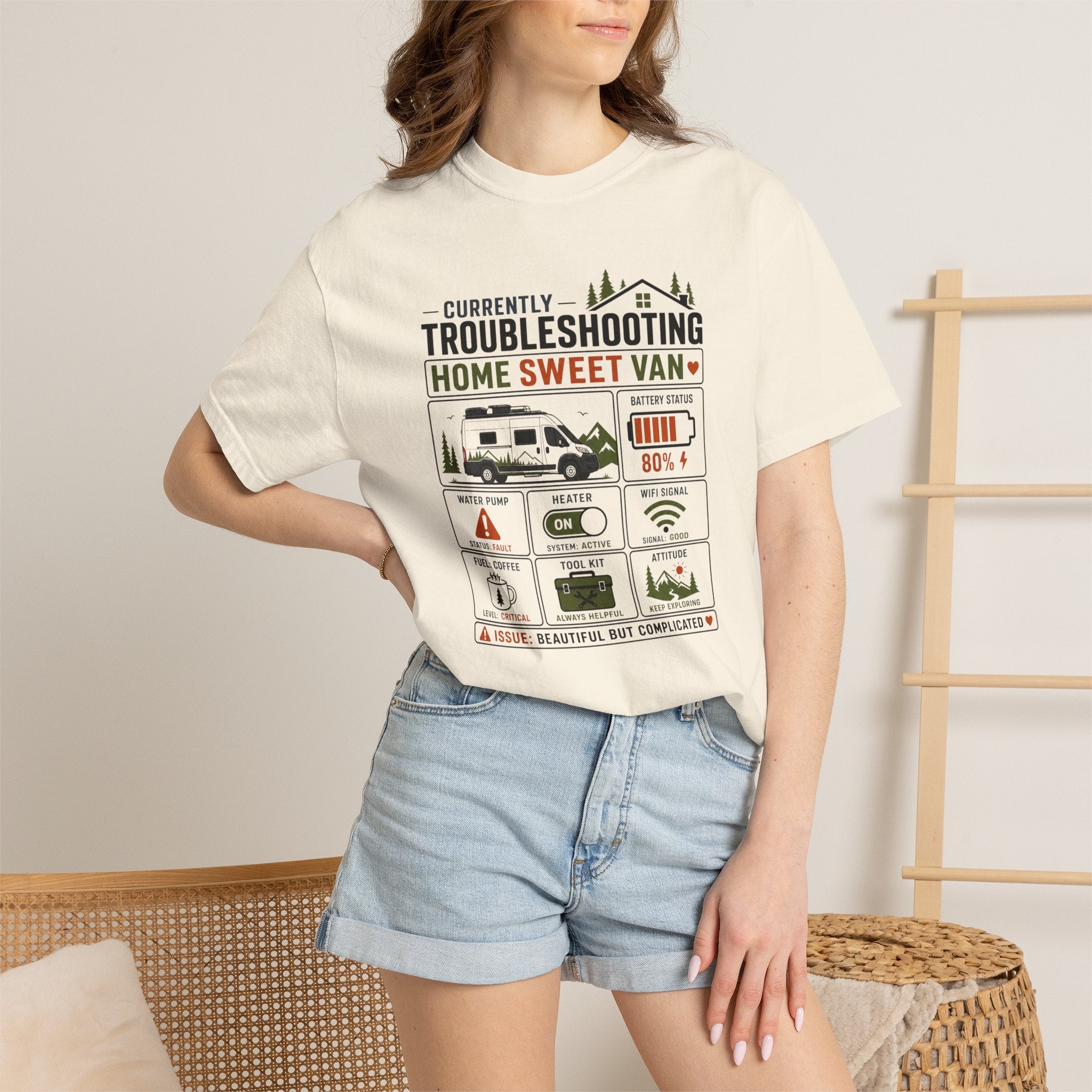 Currently Troubleshooting Home Sweet Van - T-Shirt
