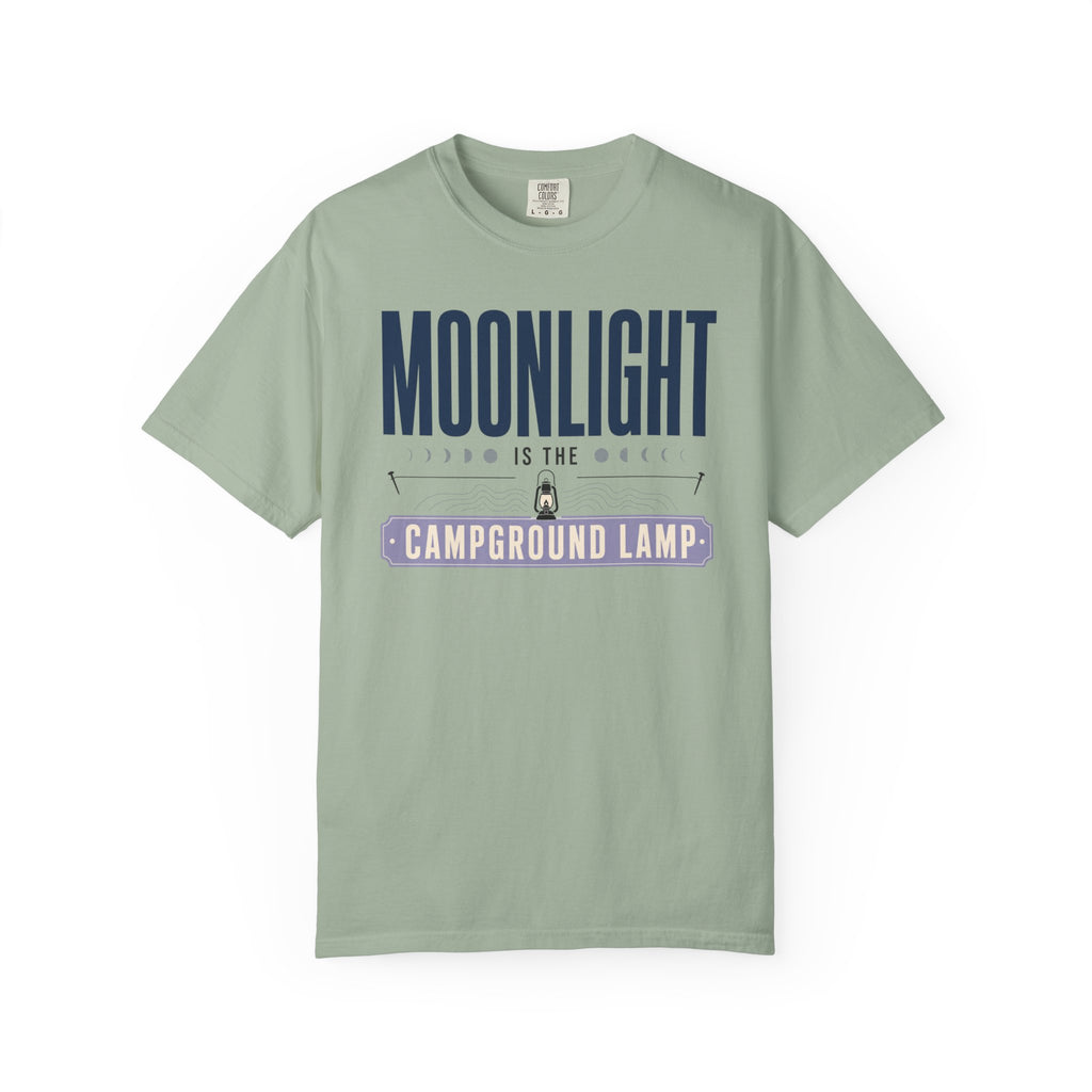 Moonlight Is The Campground Lamp - T-Shirt