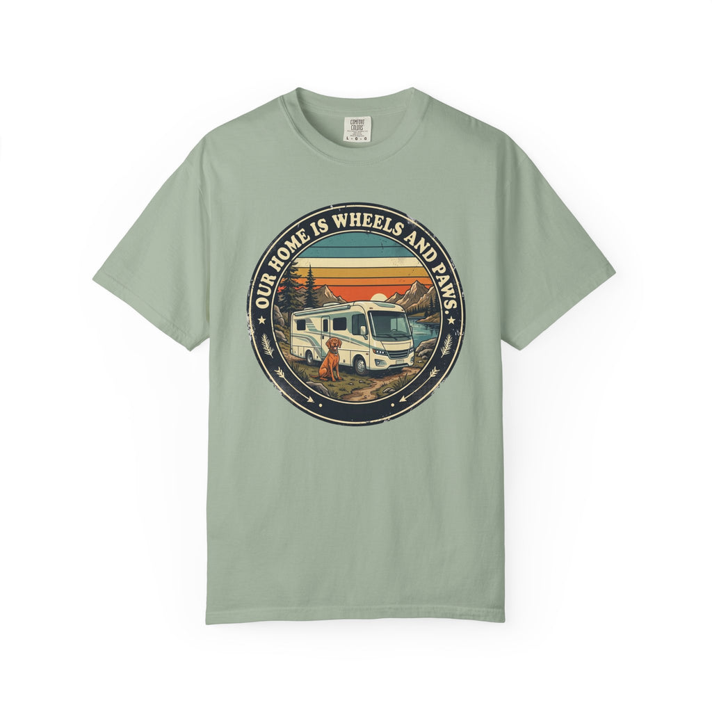 Our Home Is Wheels And Paws - T-Shirt