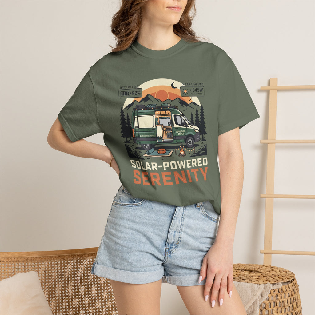 Solar-Powered Serenity - T-Shirt