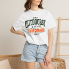 I'm Outdoorsy In A Fully Charged Way - T-Shirt
