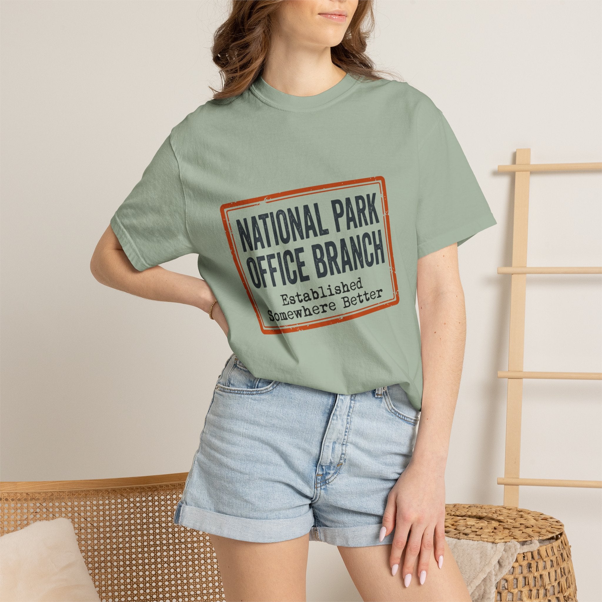 National Park Office Branch Established Somewhere Better - T-Shirt