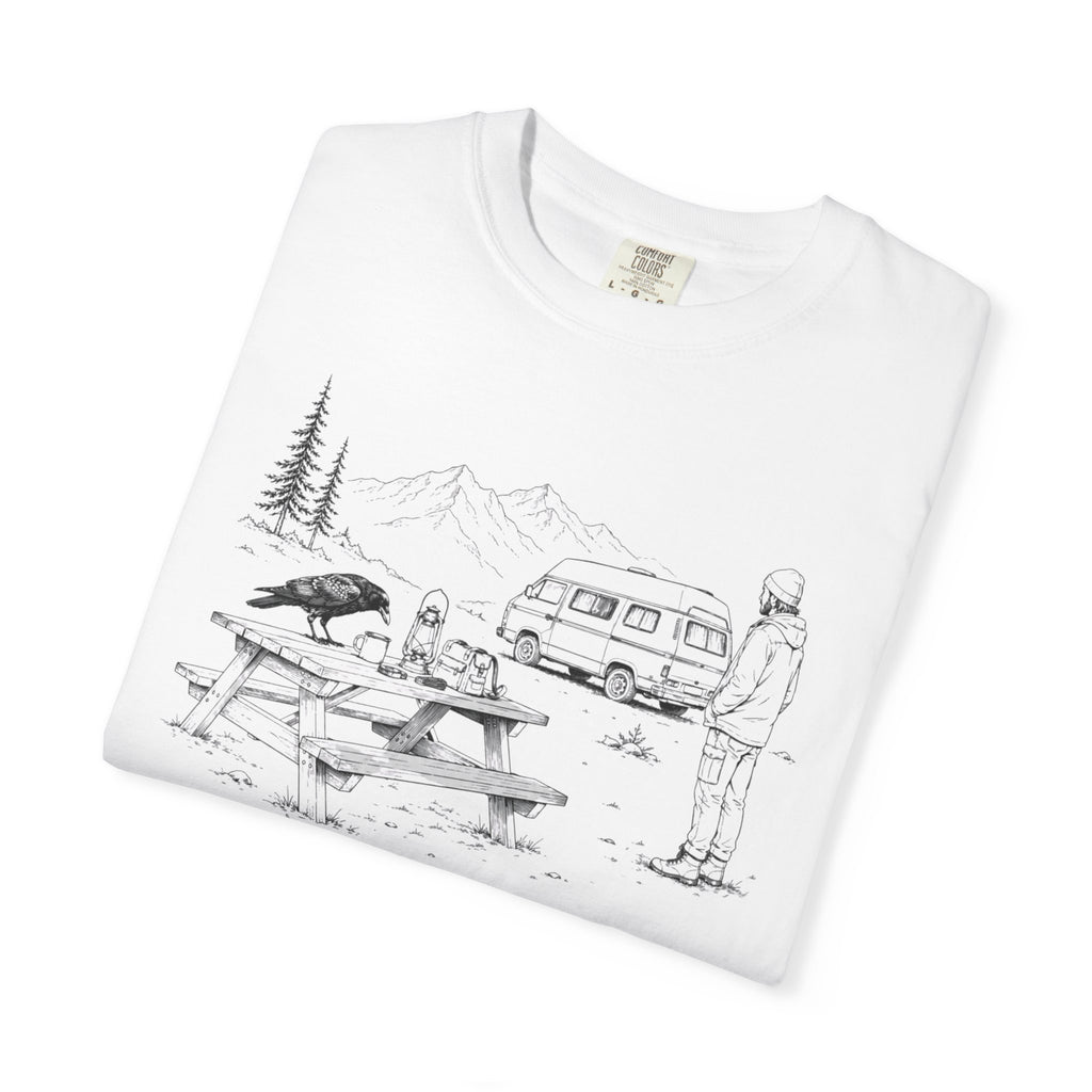 Camp Coffee Raven - T-Shirt