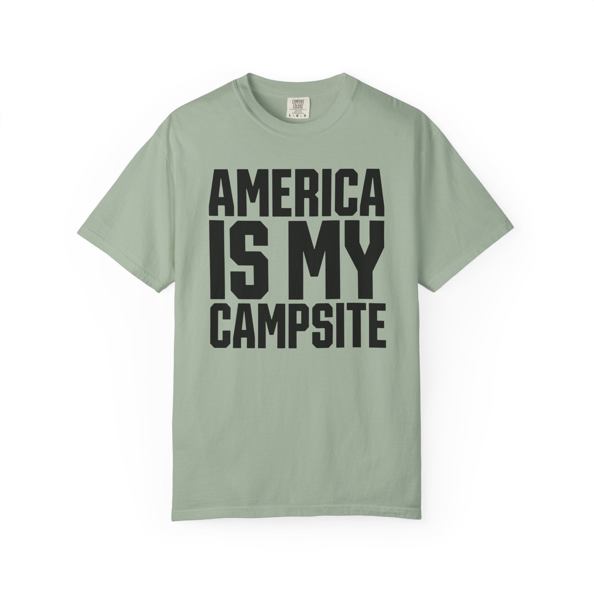 America Is My Campsite - T-Shirt