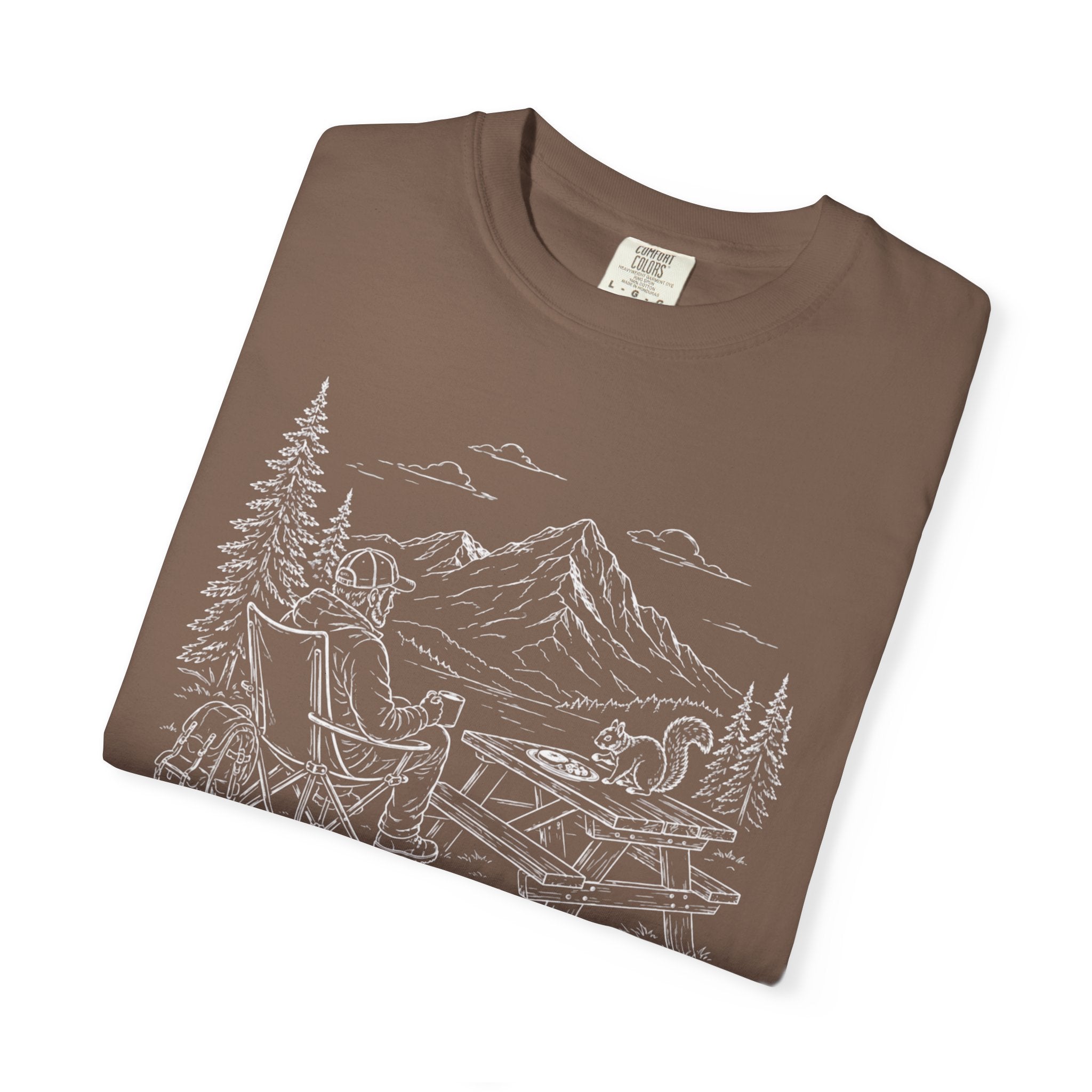 Breakfast Negotiations Favor The Squirrel - T-Shirt
