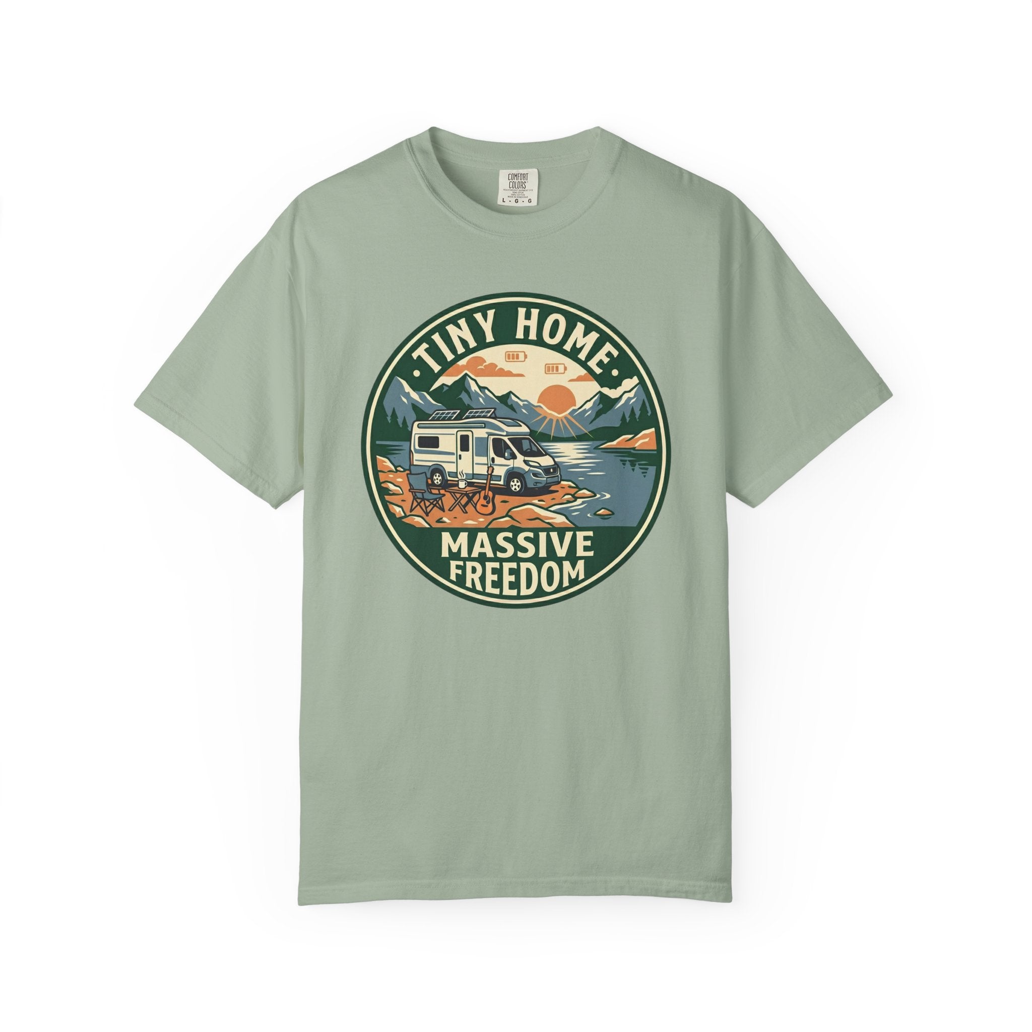 Tiny Home Massive Freedom - T-Shirt