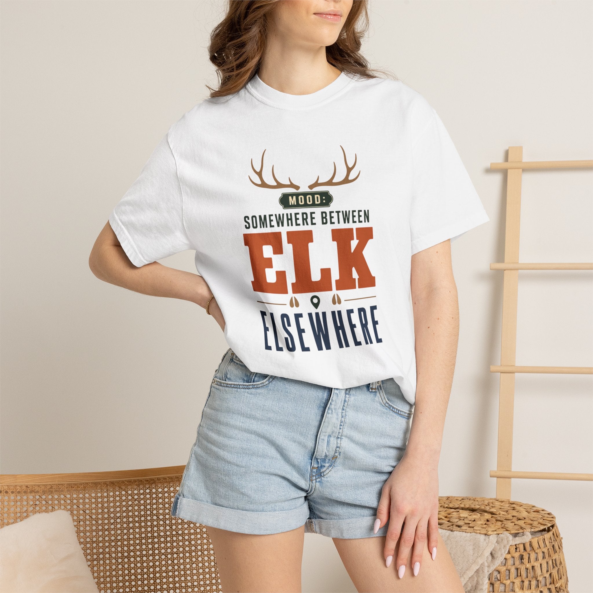 Mood Somewhere Between Elk And Elsewhere - T-Shirt
