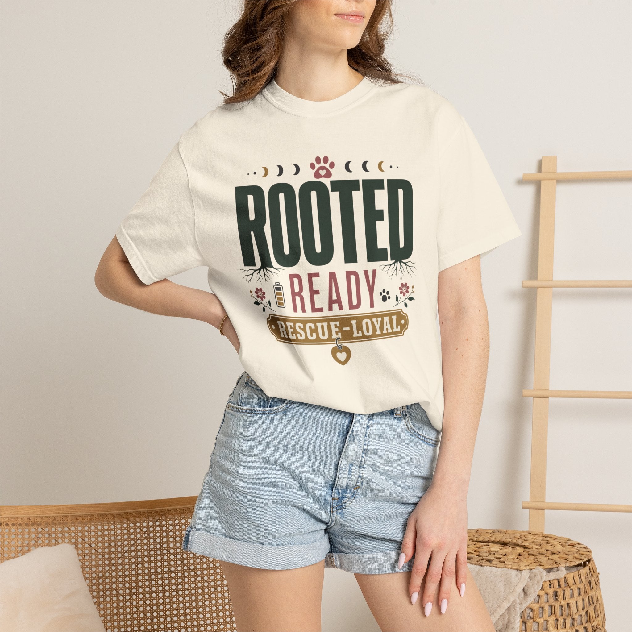 Rooted Ready Rescue Loyal - T-Shirt