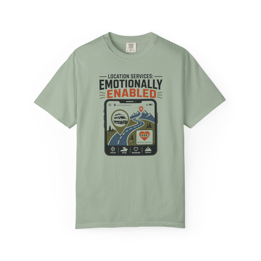 Location Services Emotionally Enabled - T-Shirt