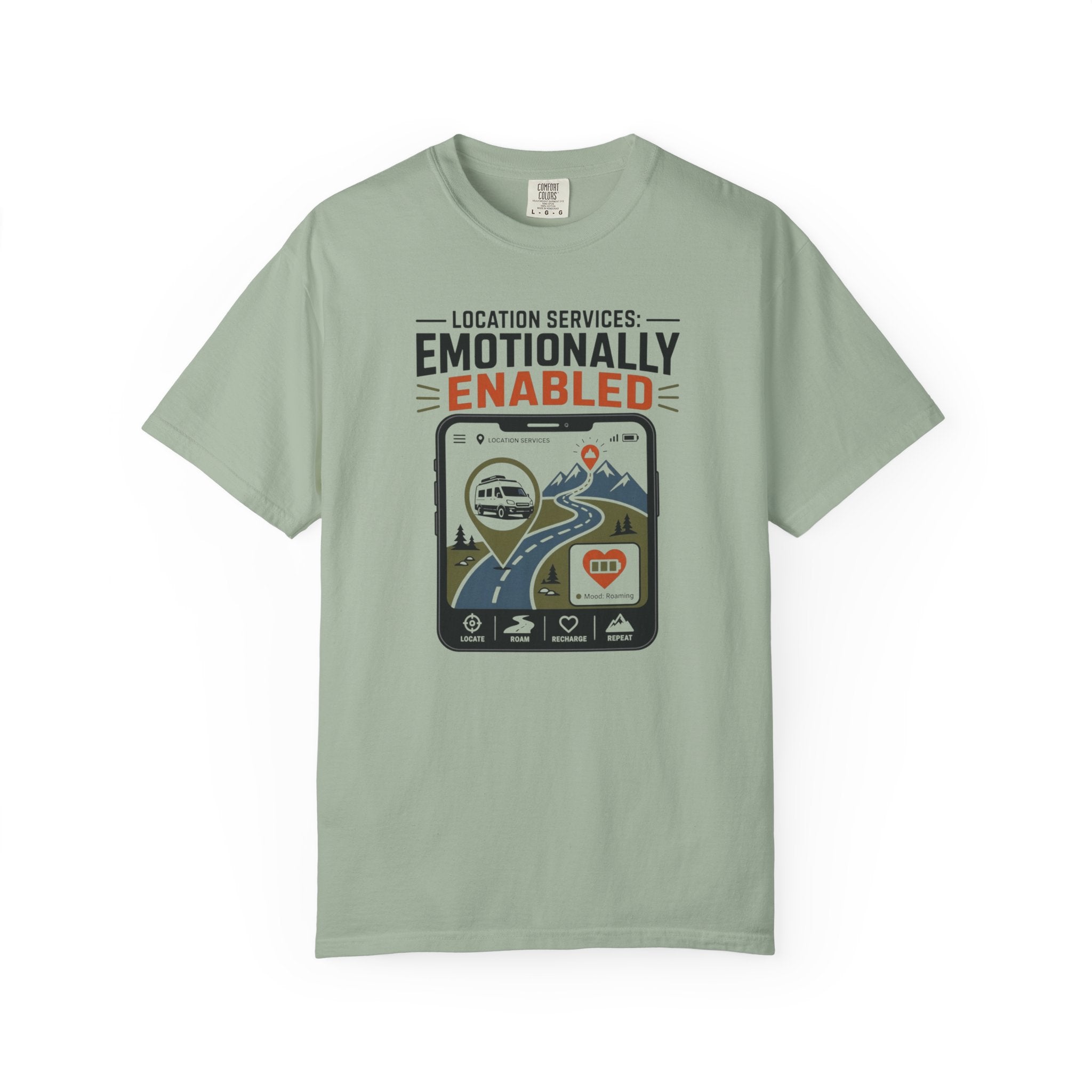 Location Services Emotionally Enabled - T-Shirt
