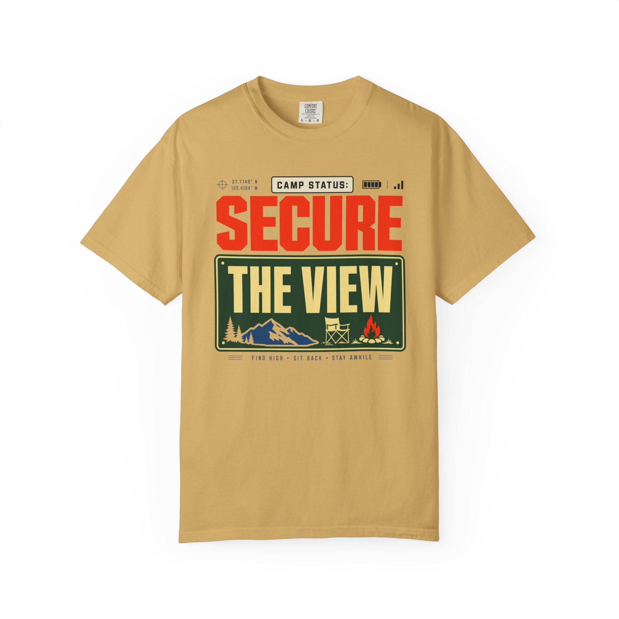 Camp Status Secure The View - T-Shirt