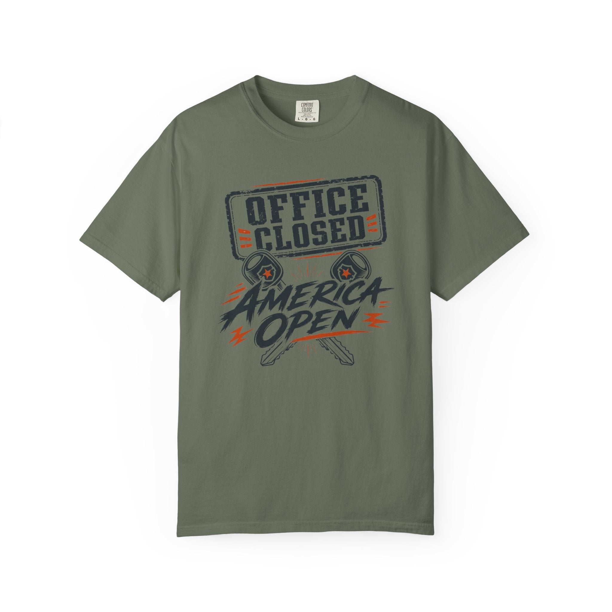 Office Closed America Open - T-Shirt
