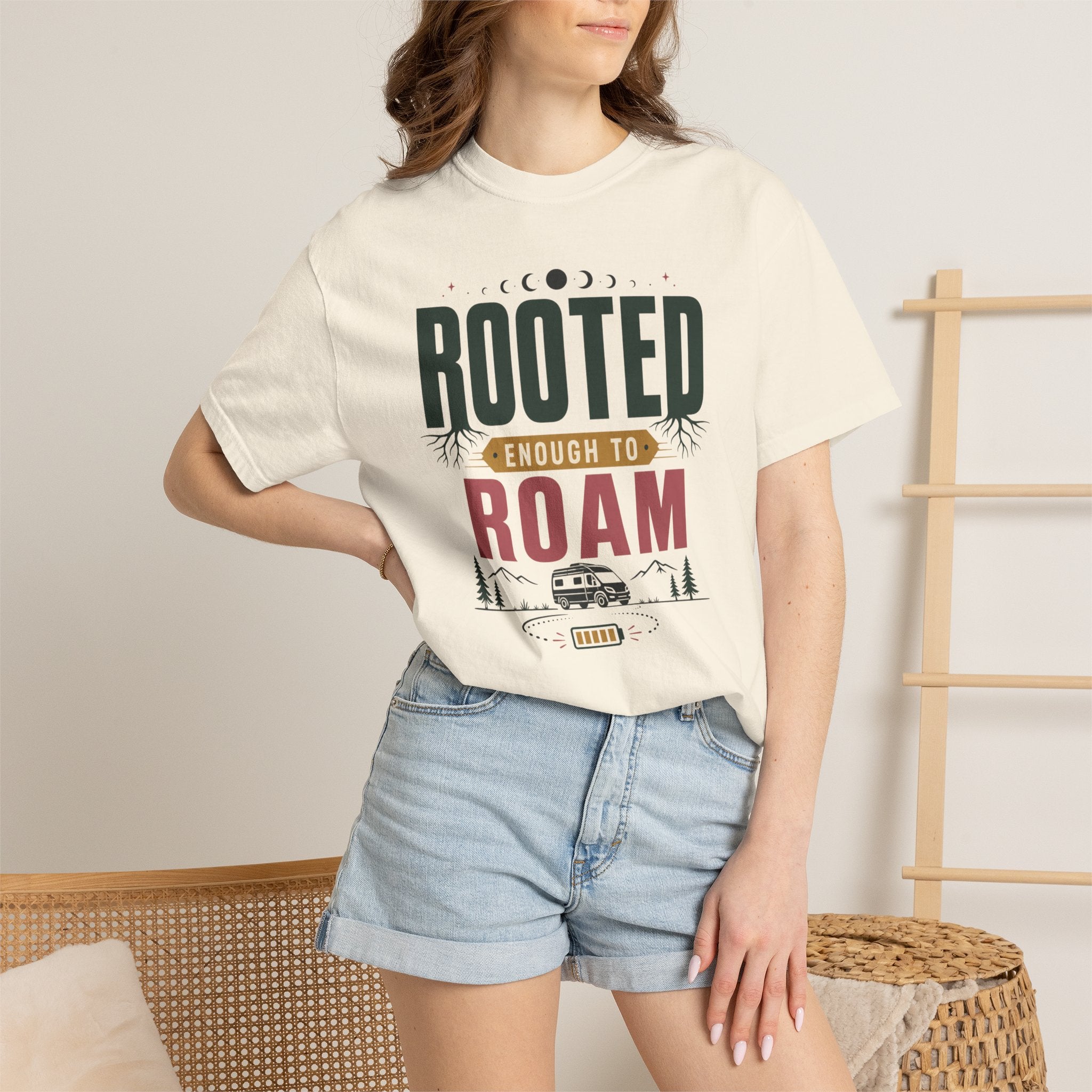 Rooted Enough To Roam - T-Shirt