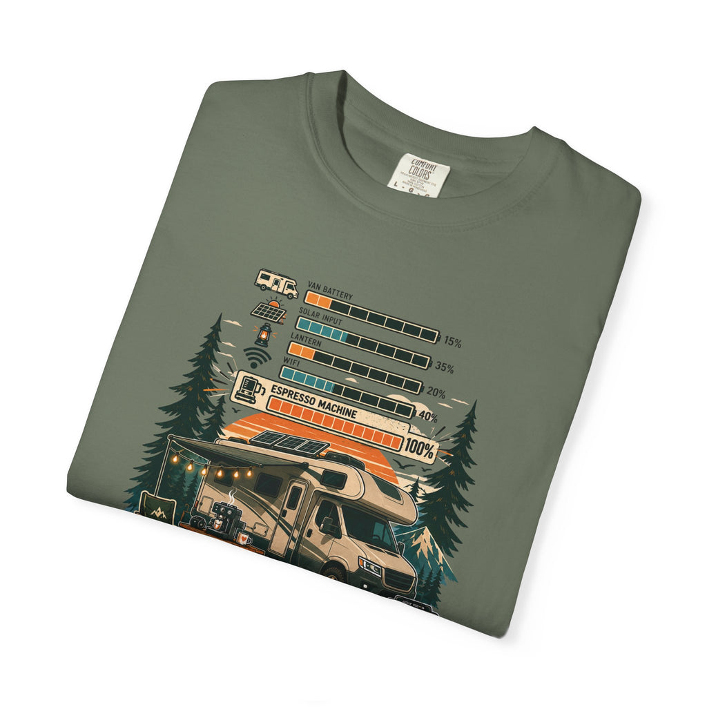 Espresso Machine Fully Charged - T-Shirt