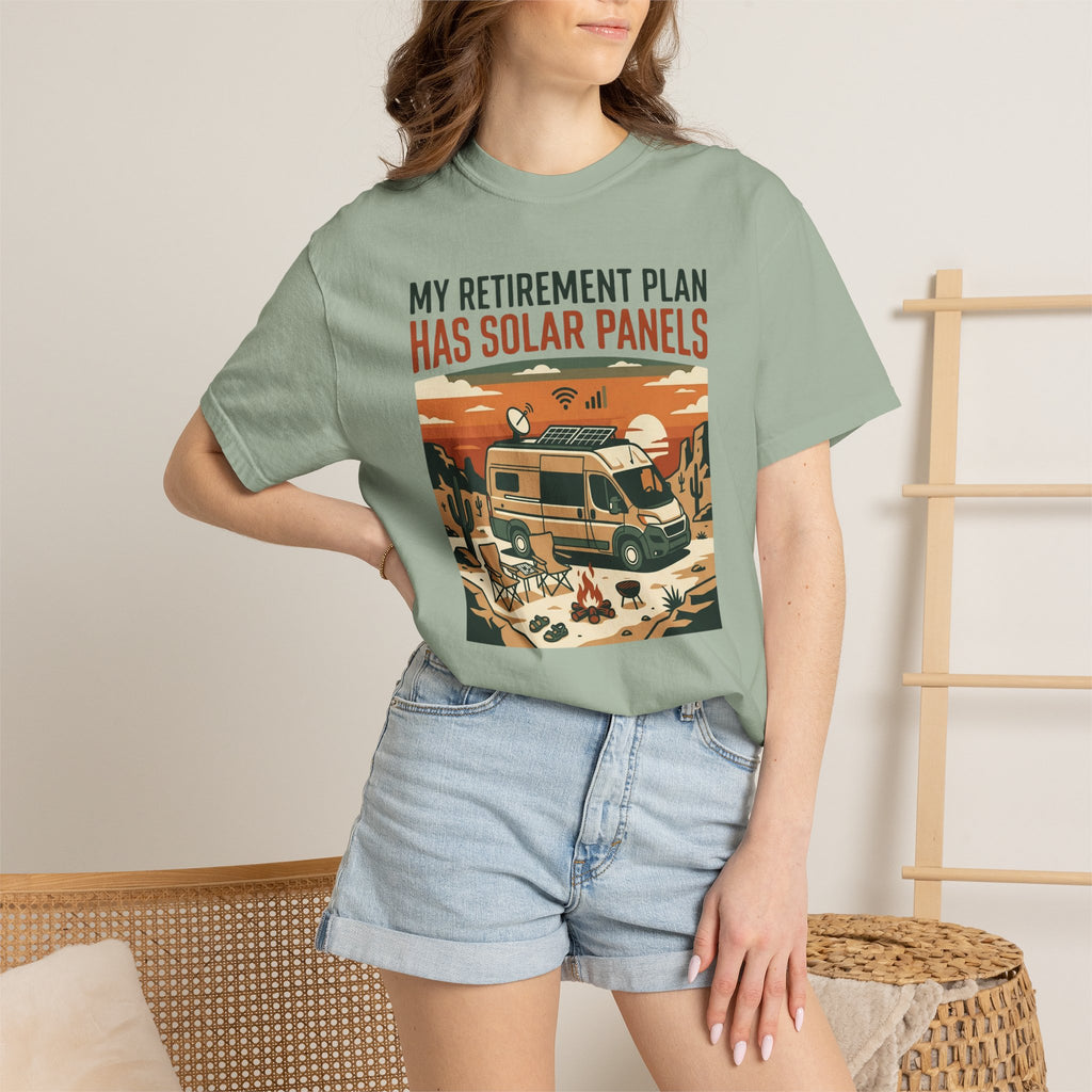 My Retirement Plan Has Solar Panels - T-Shirt