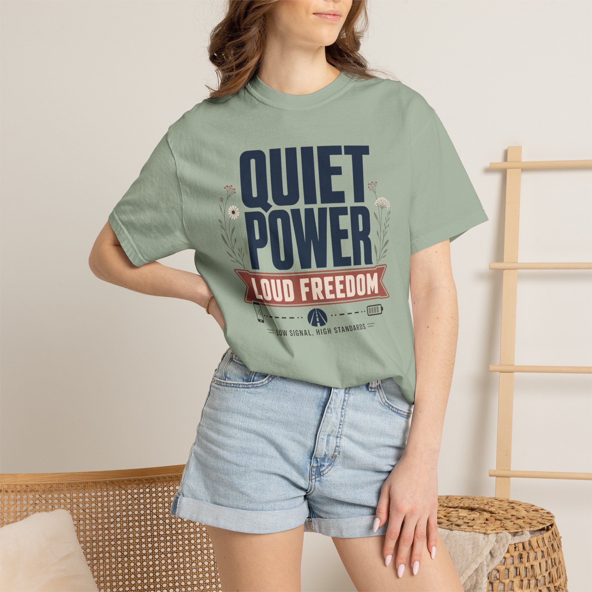 Quiet Power Loud Freedom - T-Shirt