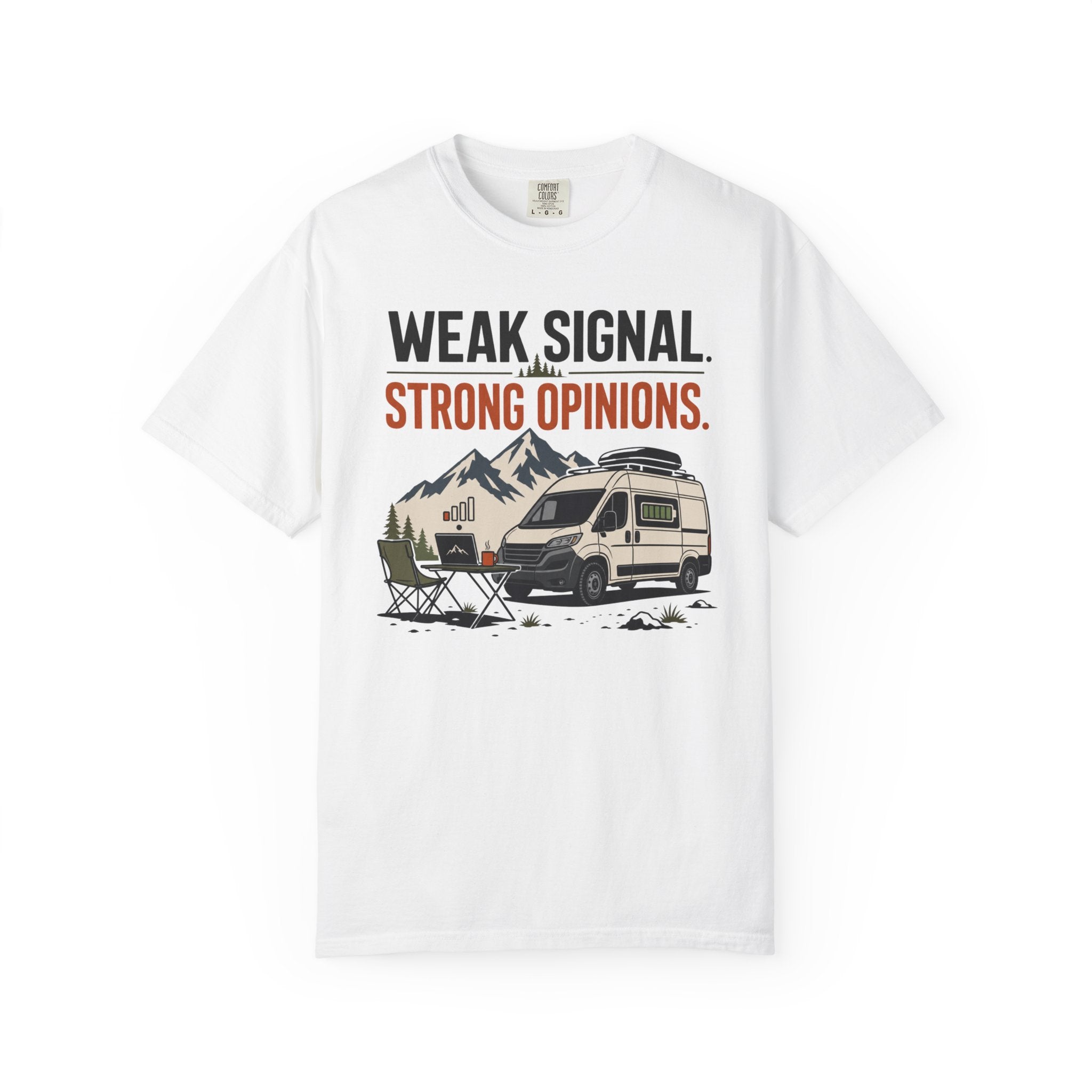 Weak Signal Strong Opinions - T-Shirt