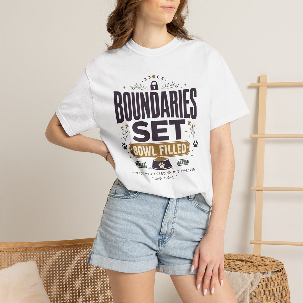 Boundaries Set Bowl Filled - T-Shirt