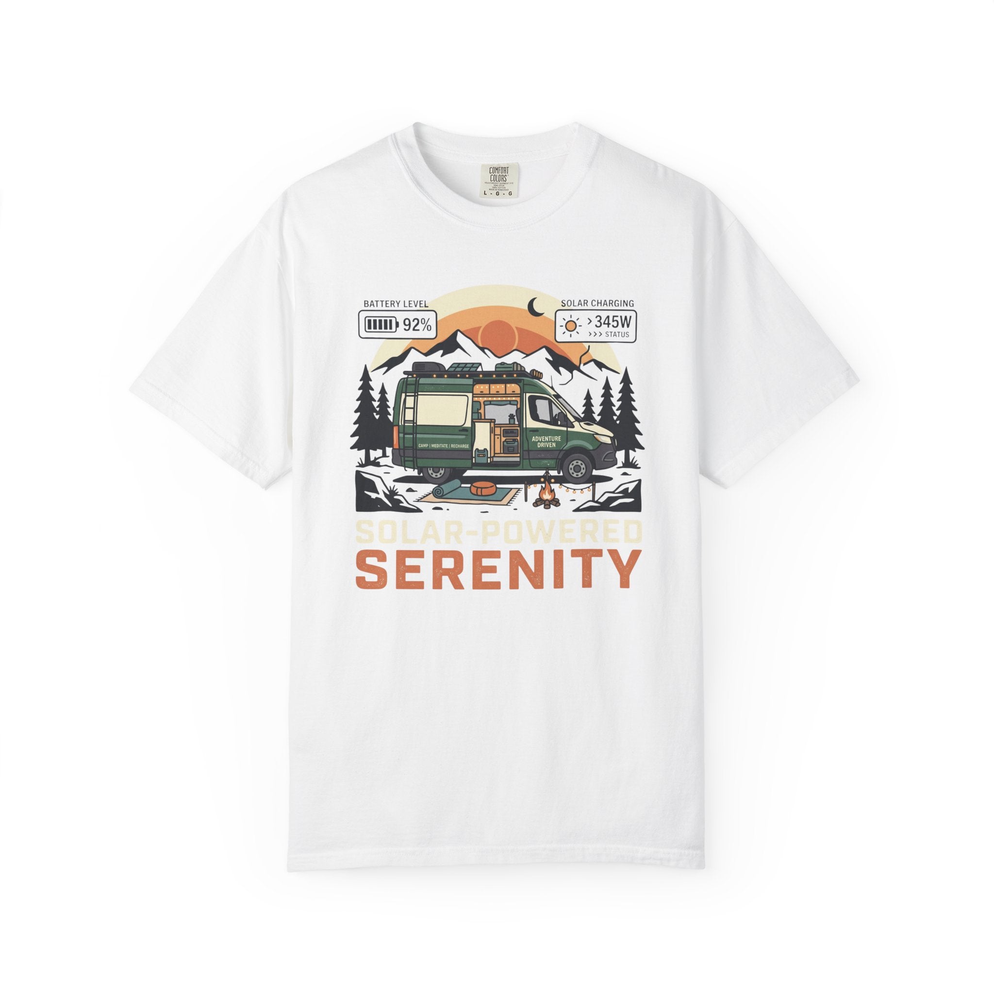 Solar-Powered Serenity - T-Shirt
