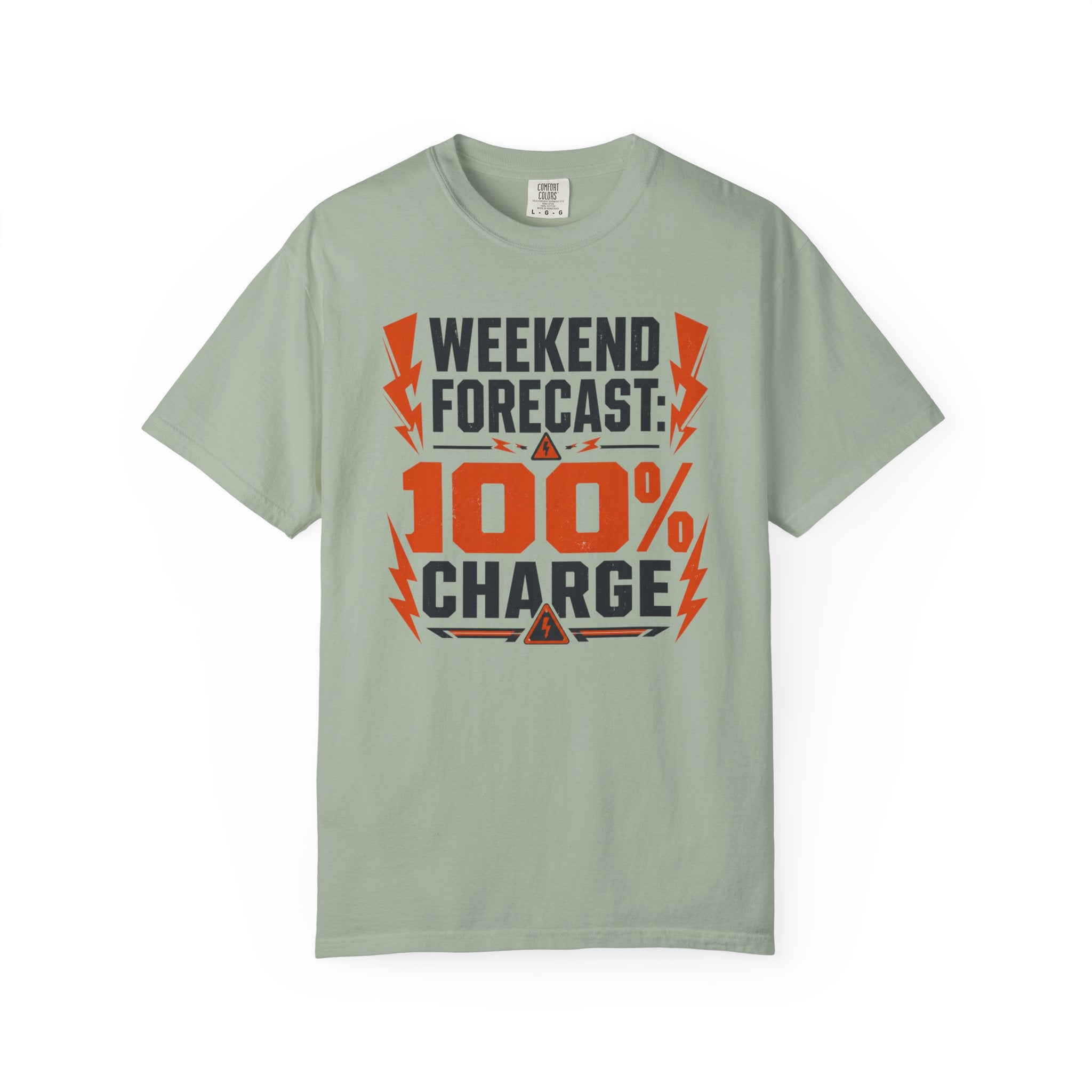 Weekend Forecast 100 Percent Charge - T-Shirt