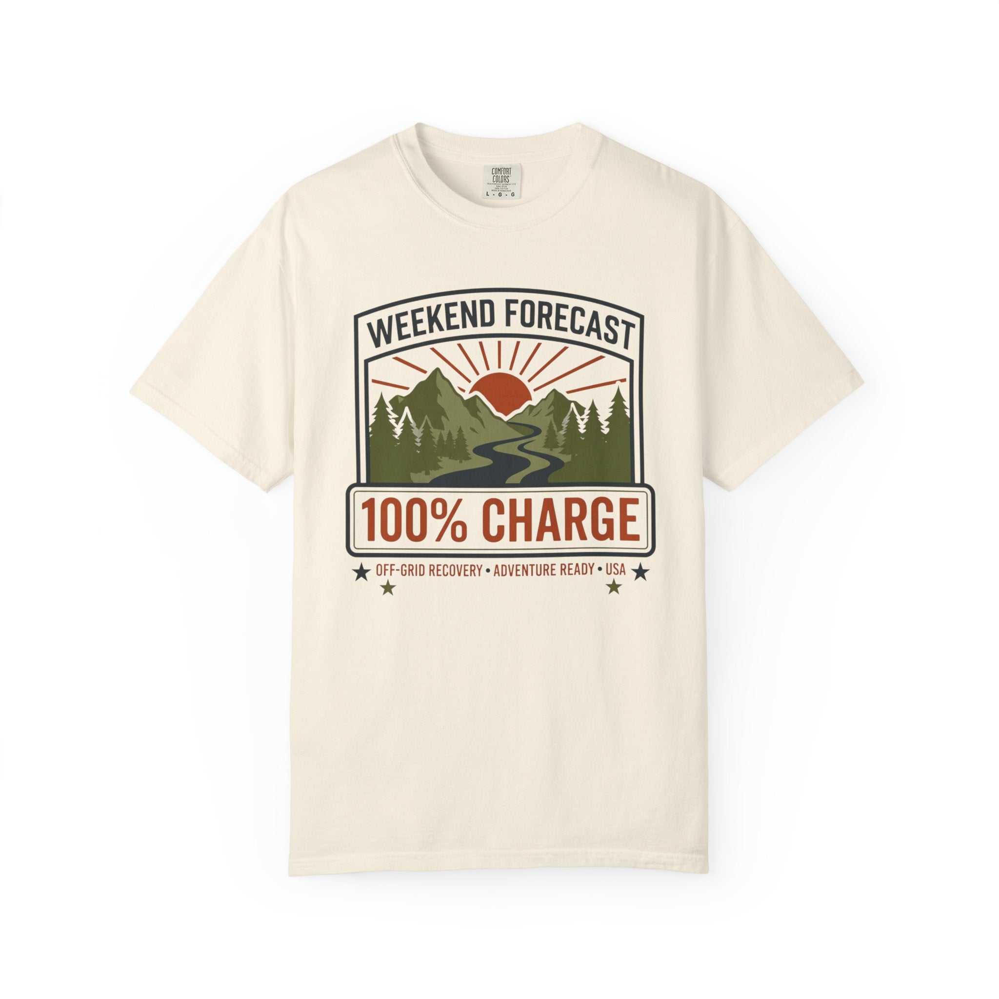 Weekend Forecast 100 Percent Charge - T-Shirt