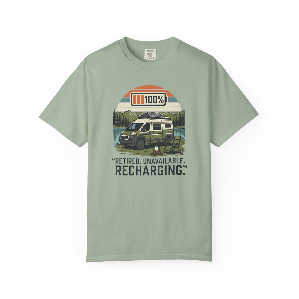 Retired Unavailable Recharging - T-Shirt