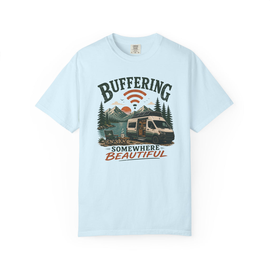 Buffering Somewhere Beautiful - T-Shirt