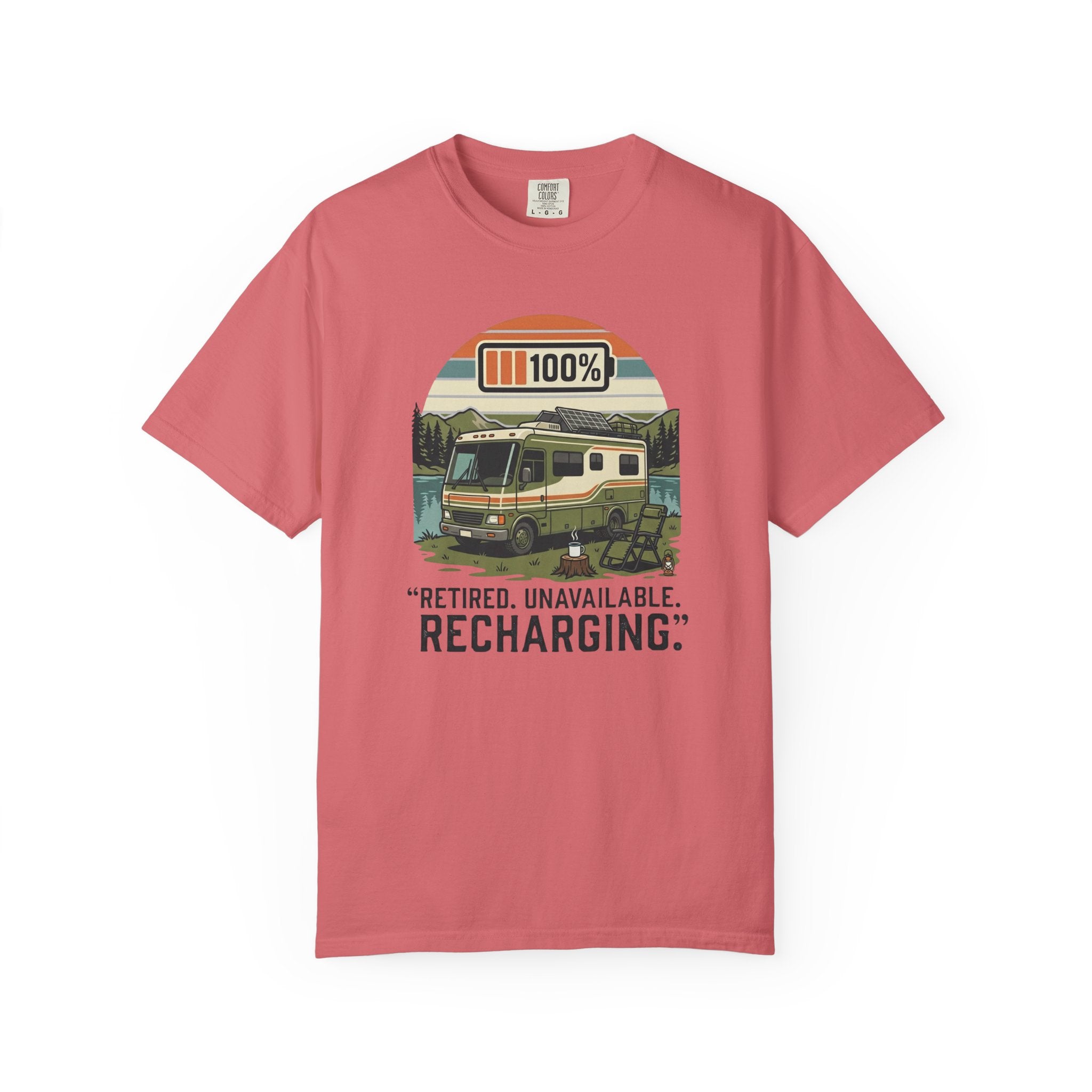 Retired Unavailable Recharging - T-Shirt
