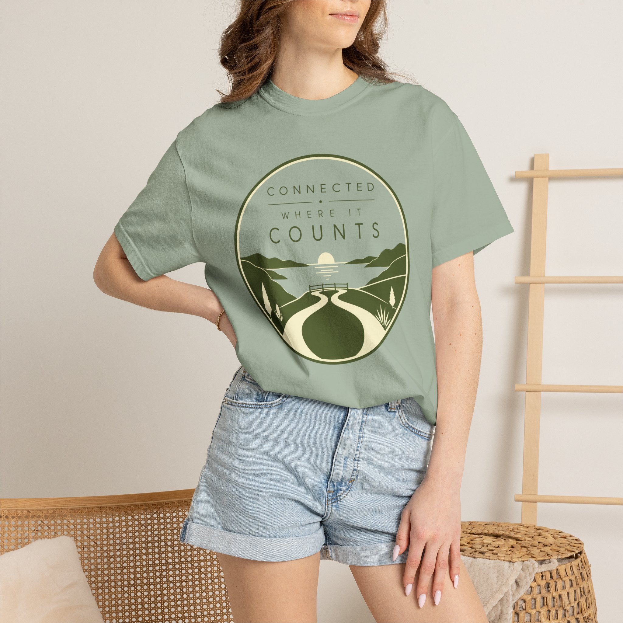 Connected Where It Counts - T-Shirt