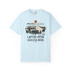 Laptop Open Horizon Wide - T-Shirt