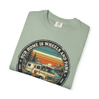 Our Home Is Wheels And Paws - T-Shirt