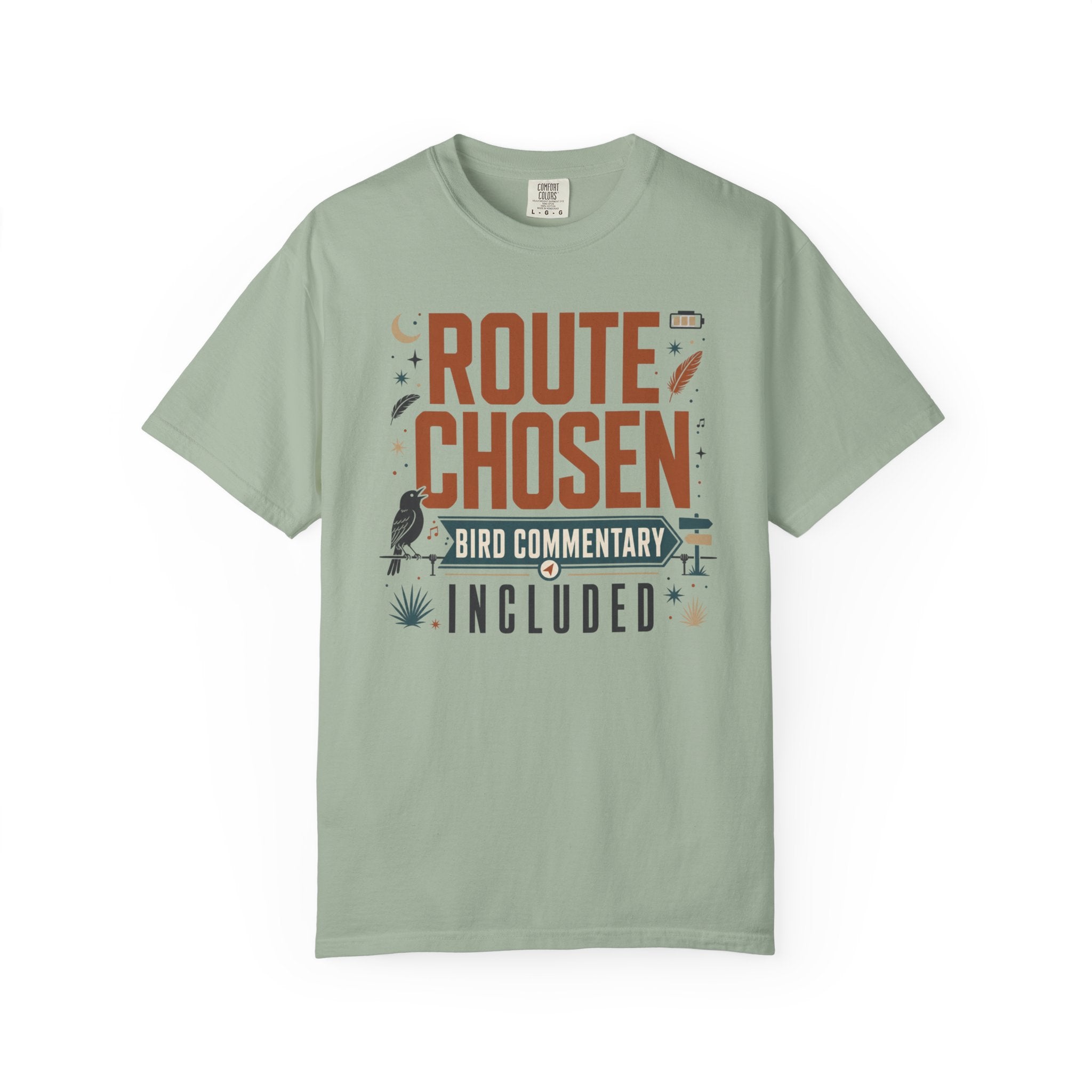 Route Chosen Bird Commentary Included - T-Shirt