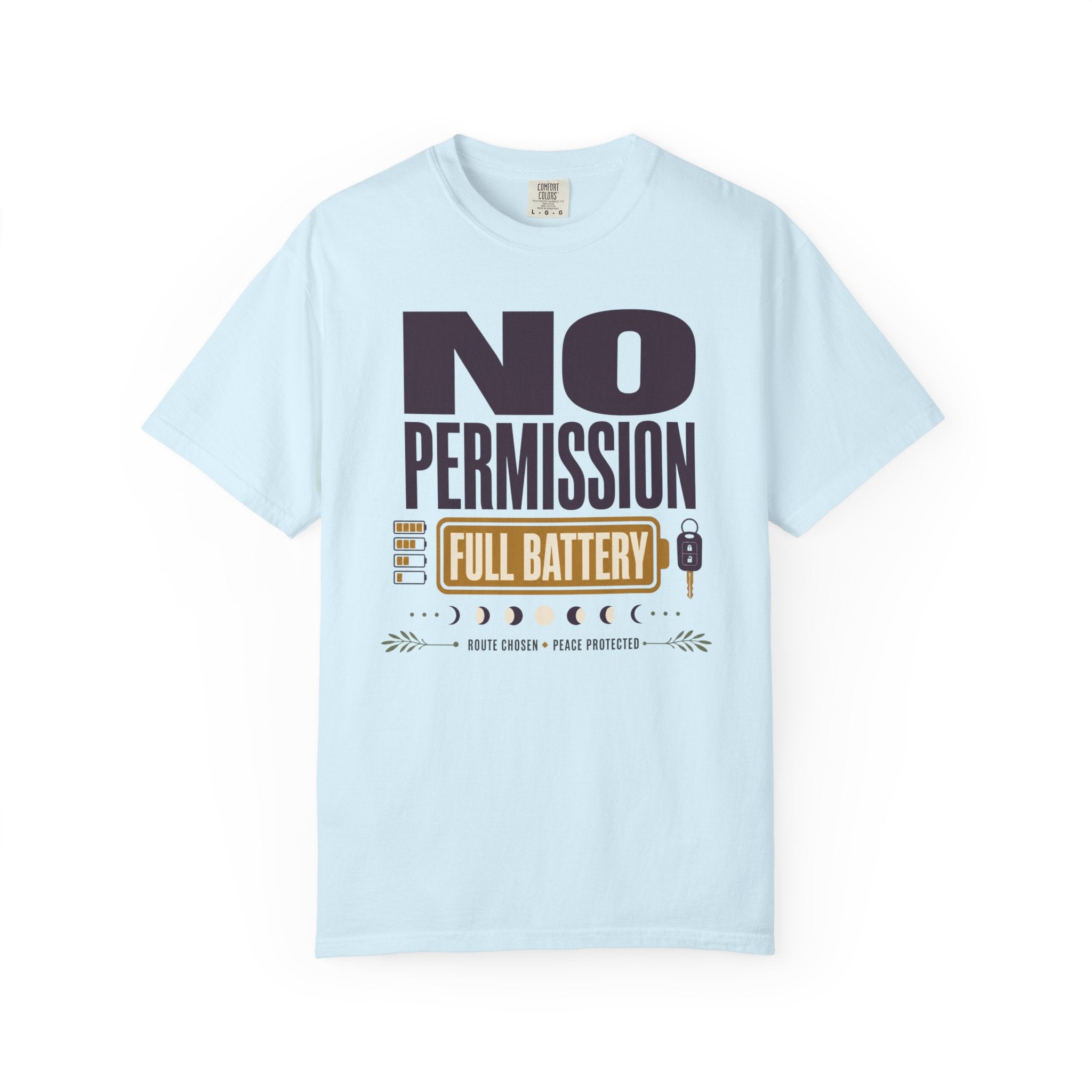 No Permission Full Battery - T-Shirt