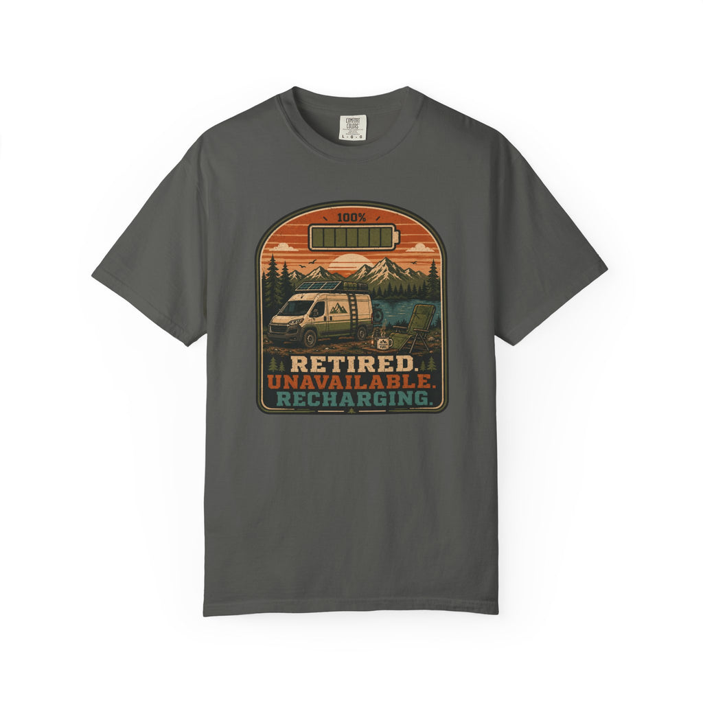 Retired Unavailable Recharging - T-Shirt