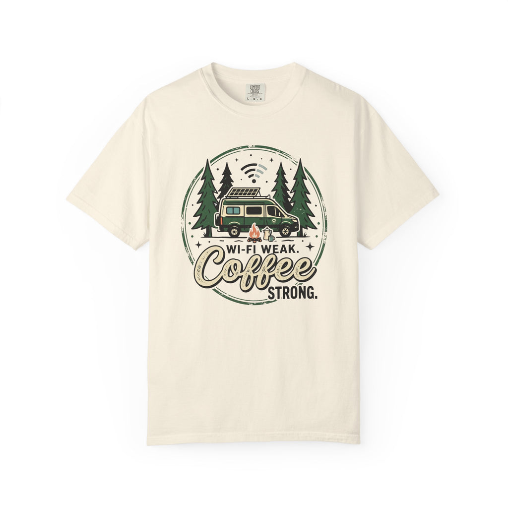 Wifi Weak Coffee Strong - T-Shirt