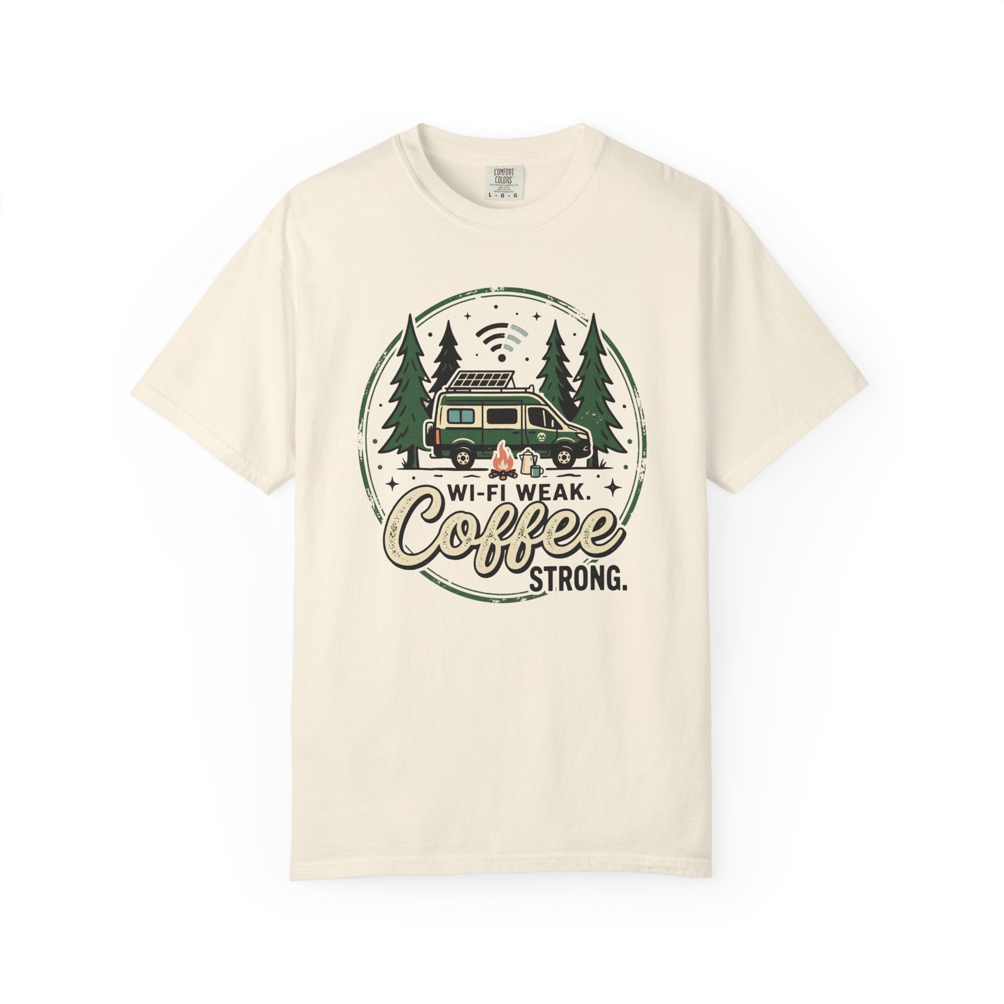 Wifi Weak Coffee Strong - T-Shirt